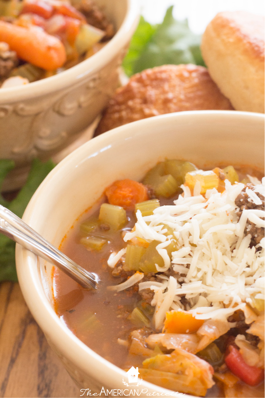 Healthy & Hearty Cabbage Soup - Fun Family Dinner: 2017 Family Vision
