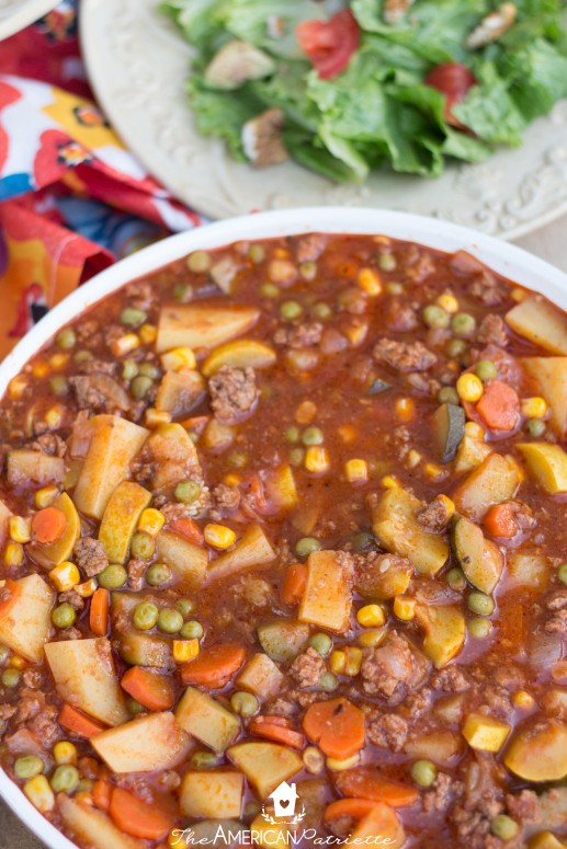 Shepherd's Pie Soup - a hearty and flavorful soup full of protein, flavor, and vegetables! - 35 Creative Potluck Themes
