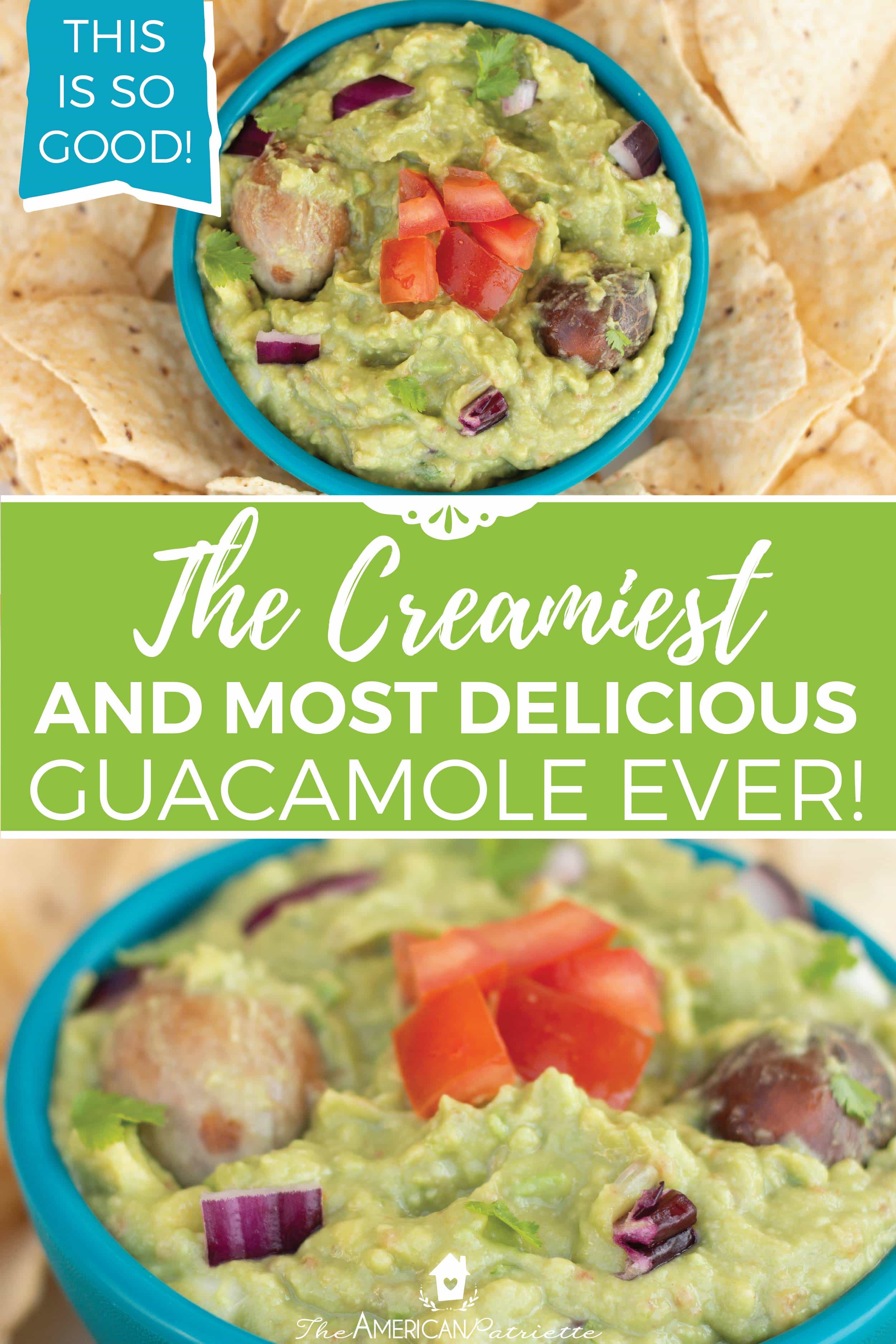 The absolute best guacamole recipe ever! Look no further for a recipe for the creamiest and tastiest guacamole in the world! Super easy to make and absolutely delicious! #guacamole #avocados #texmex