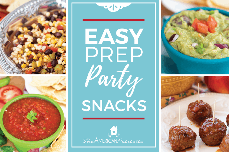 Easy Party Snacks and Appetizers