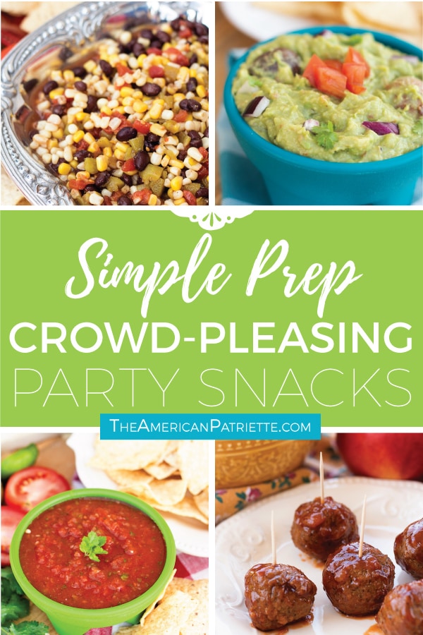 Easy Prep Summertime Snack and Appetizer Recipes